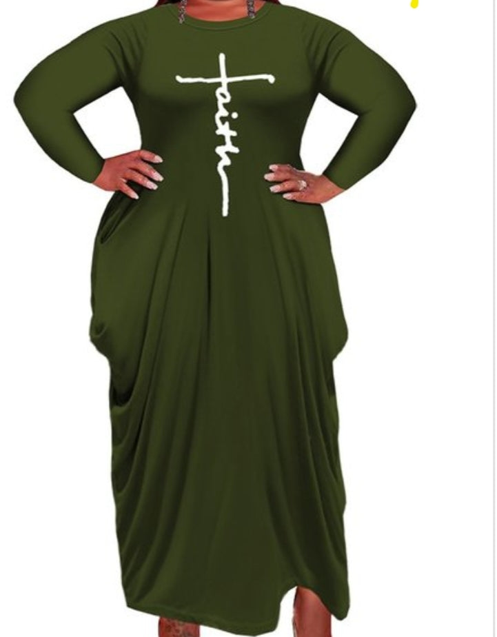 Faith Dress Long Sleeve