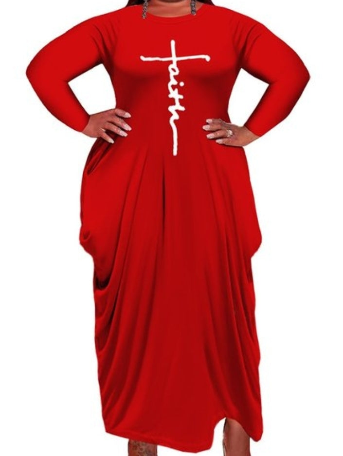 Faith Dress Long Sleeve