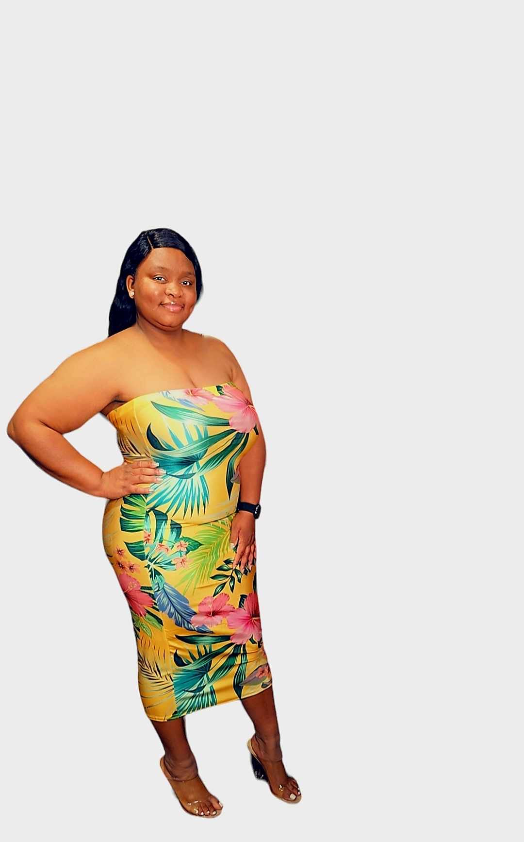 Island Girl Tube Dress Q'Tee Kouture Island Girl Tube Dress Q'Tee Kouture