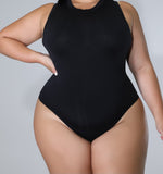 Flirt With Me Bodysuit Black