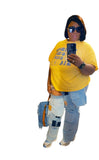 Patched Up Denim Jeans