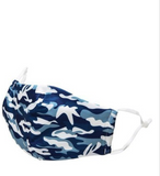 Mask Blue Camo
