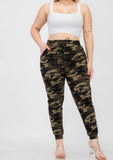 Camo Print Joggers